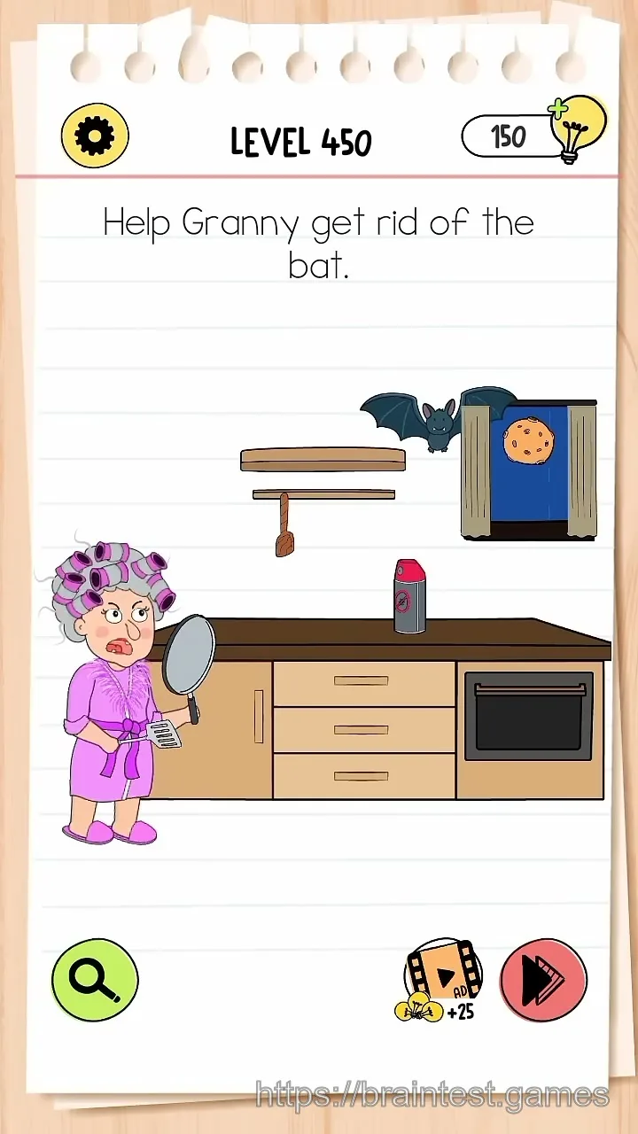 Brain Test Level 450