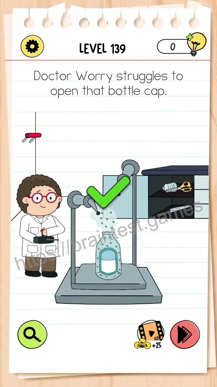 Brain Test Level 139 - Step 2