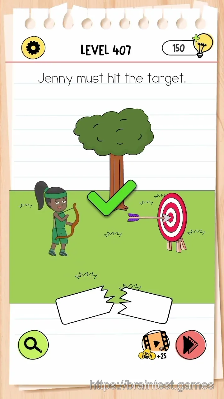 Brain Test Level 407 - Step 2