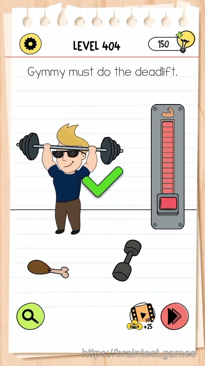 Brain Test Level 404 - Step 2