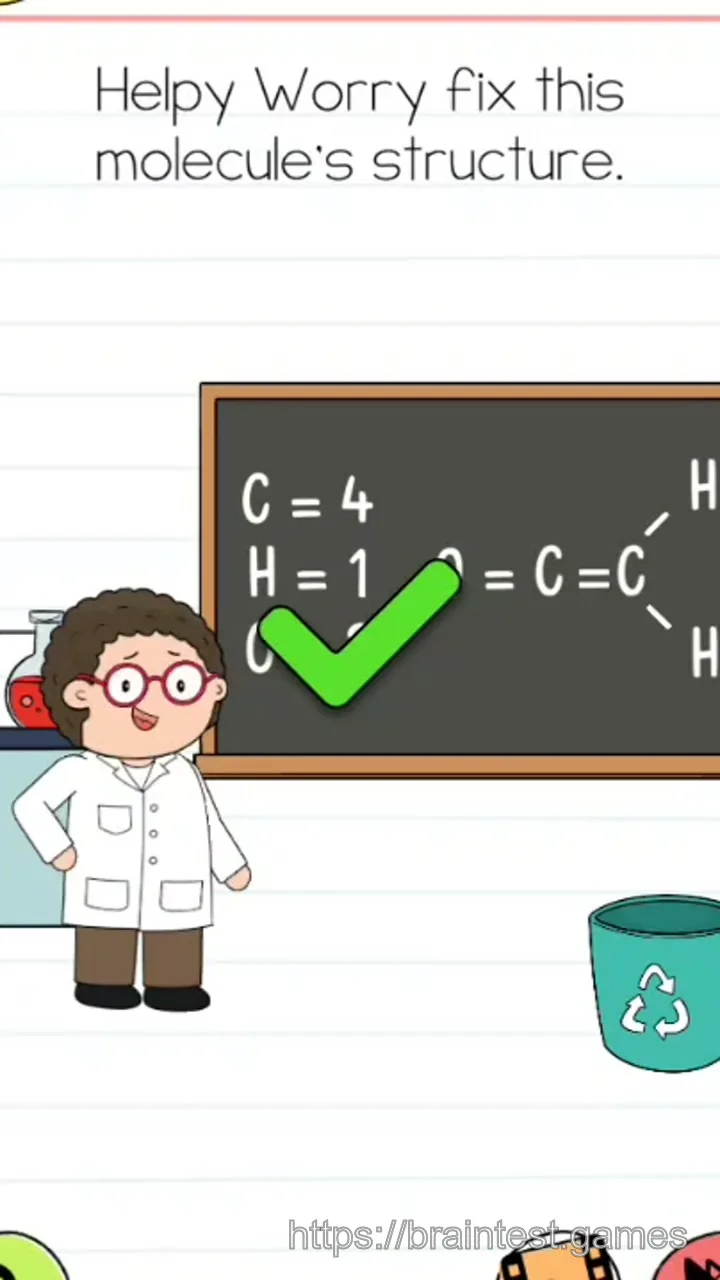 Brain Test Level 493 - Step 2