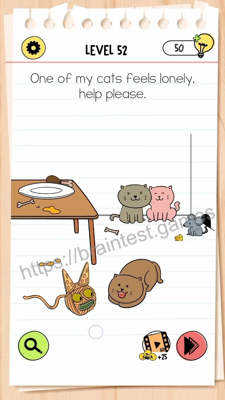 Brain Test Level 52