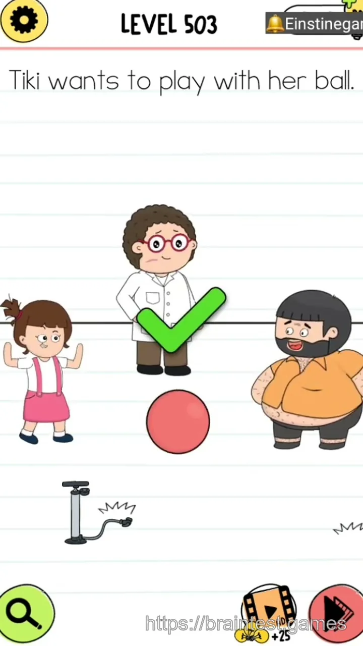Brain Test Level 503 - Step 2