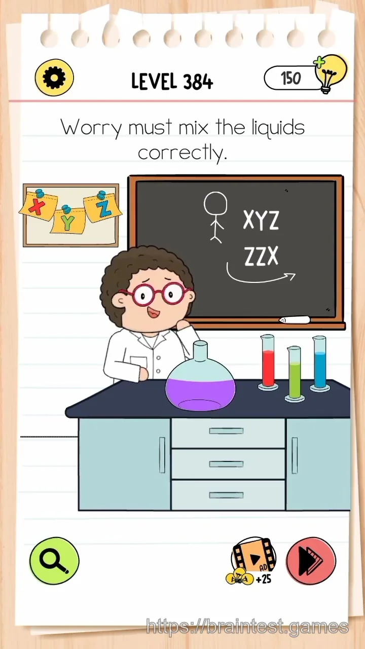 Brain Test Level 384 - Step 2