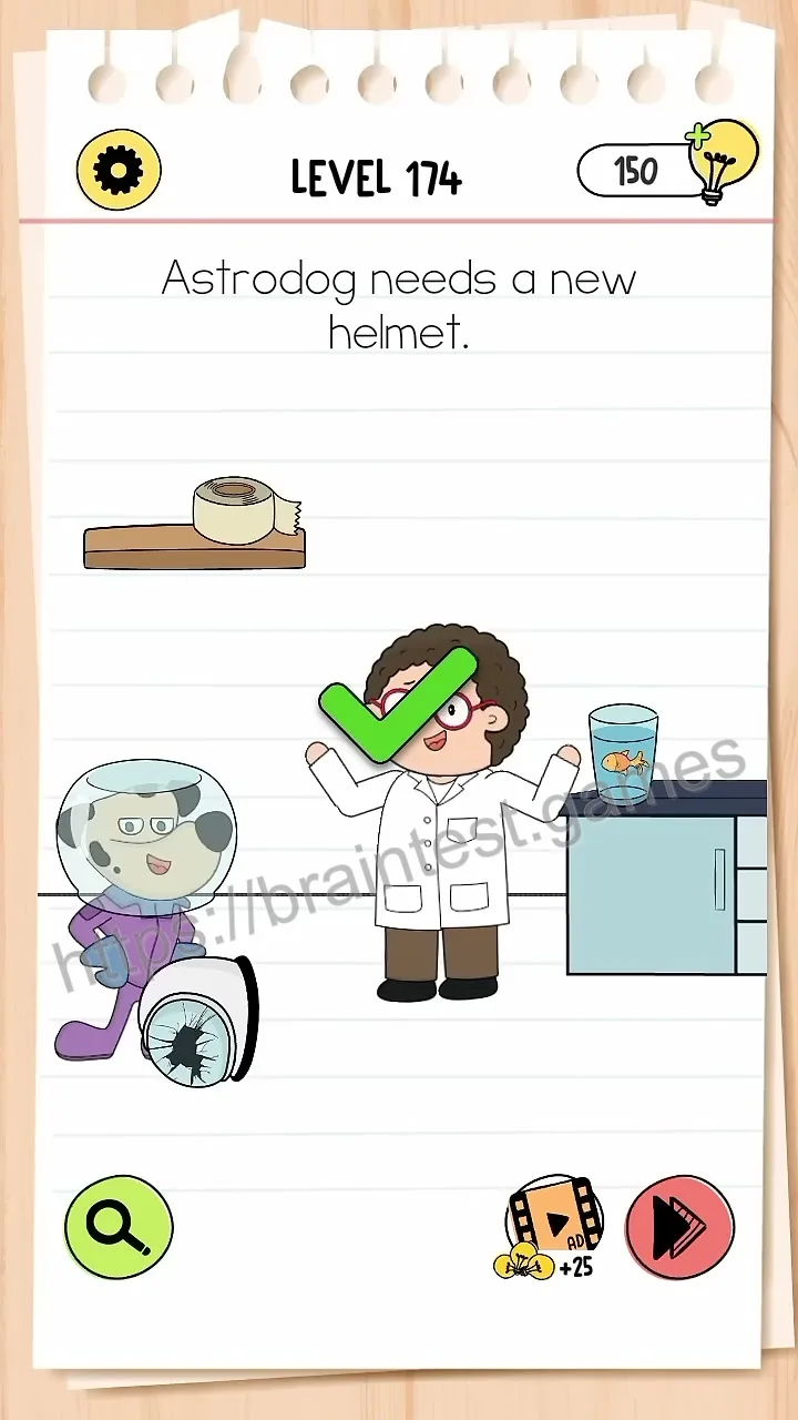 Brain Test Level 174 - Step 2