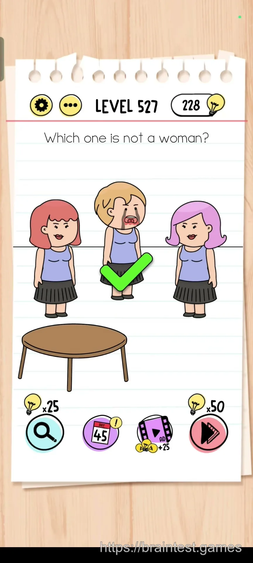 Brain Test Level 527 - Step 2