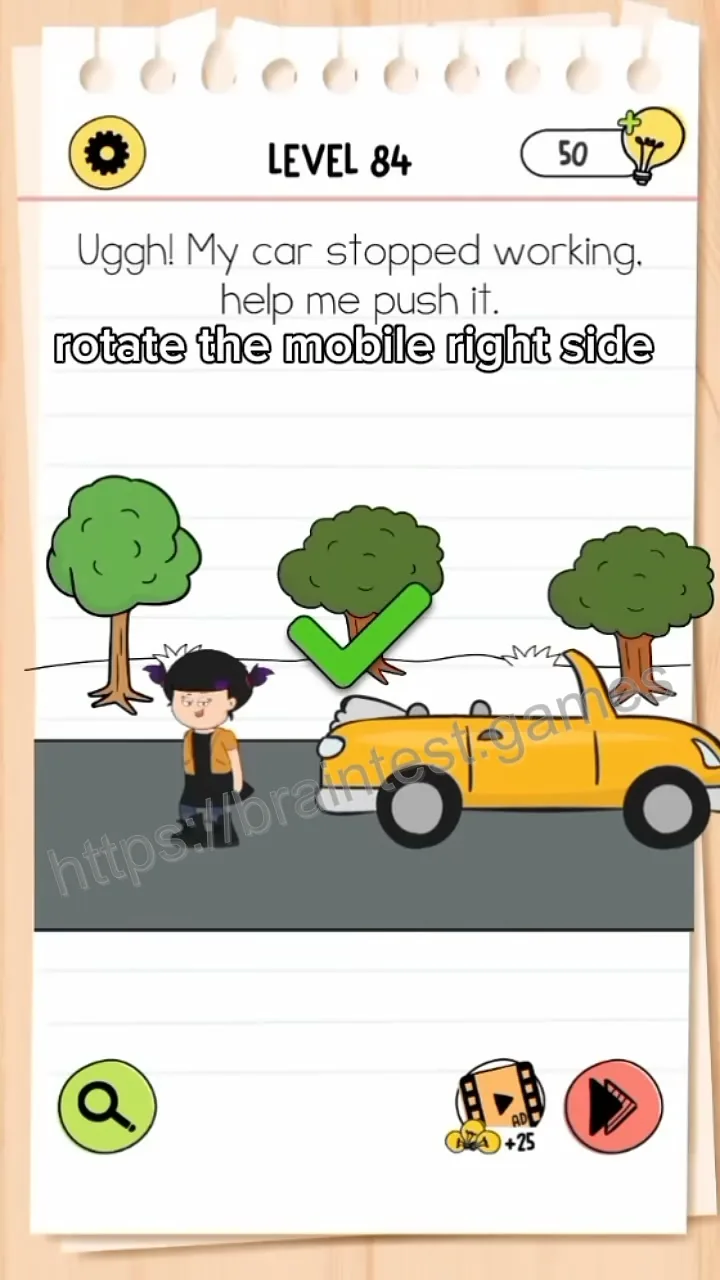 Brain Test Level 84 - Step 2