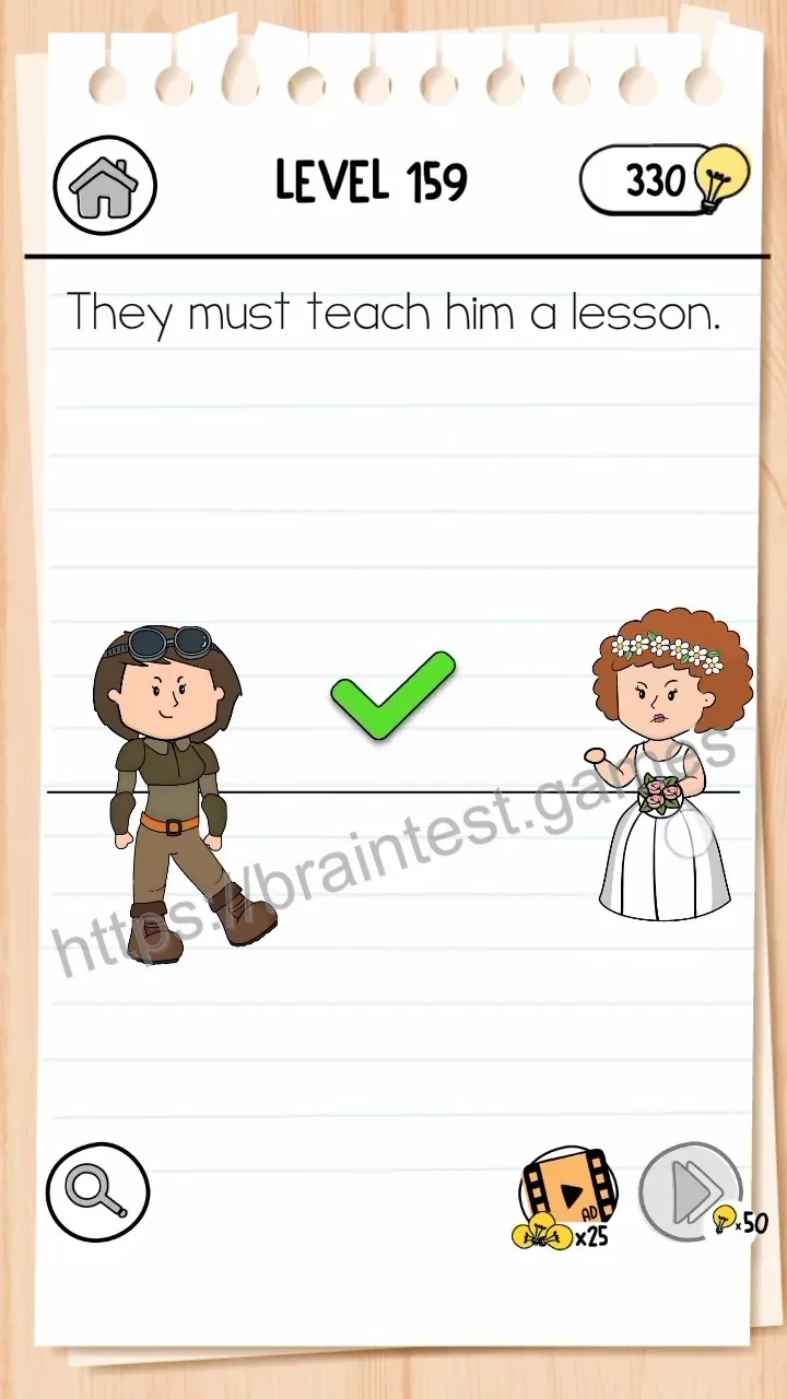 Brain Test Level 159 - Step 2