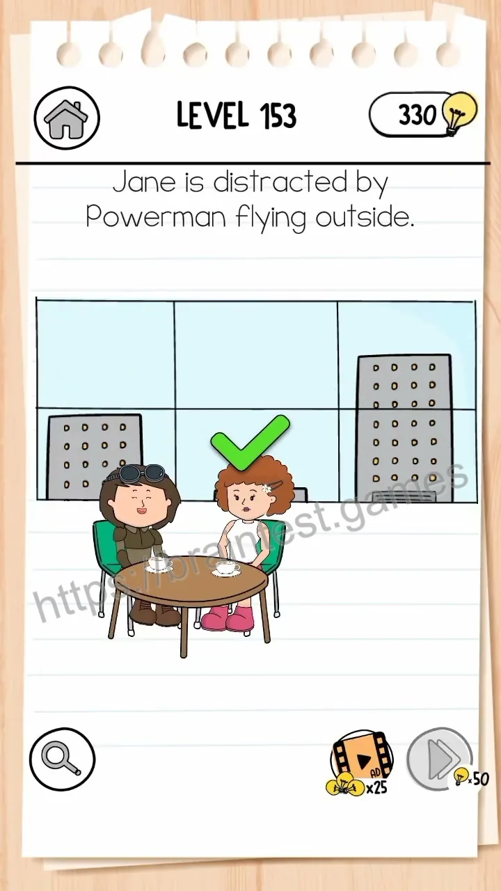 Brain Test Level 153 - Step 2