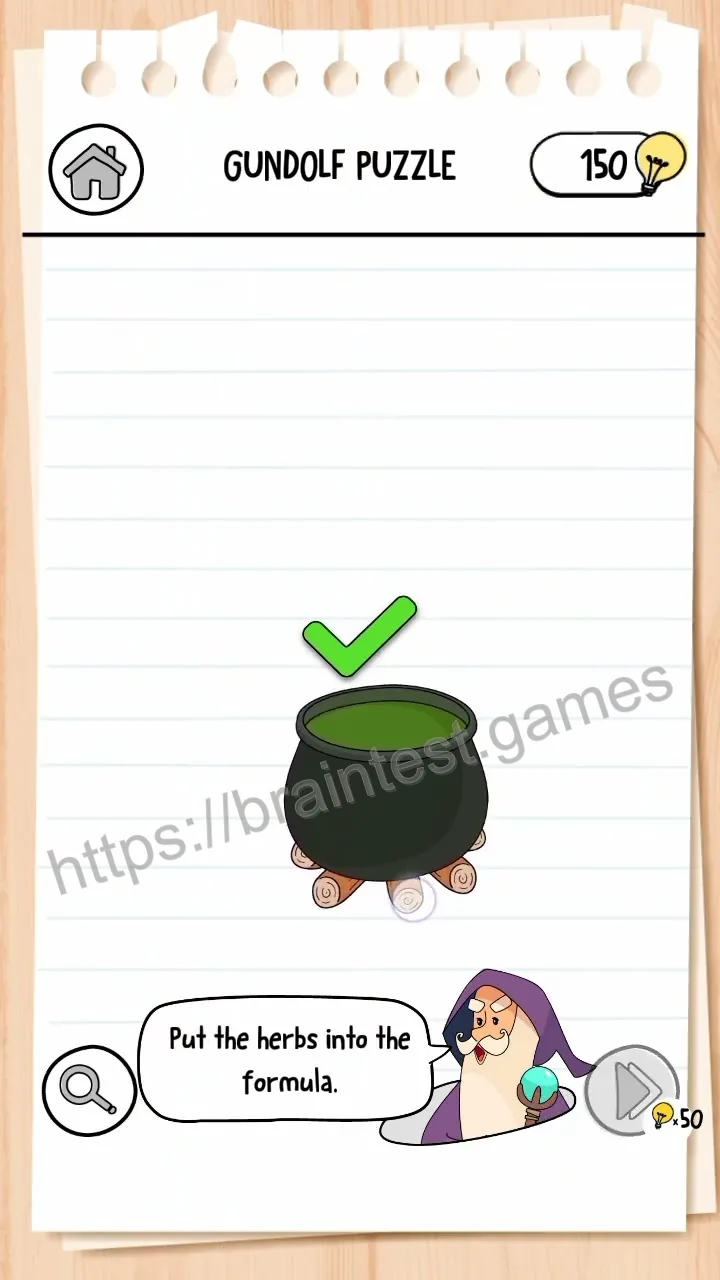 Brain Test Level 38 - Step 2
