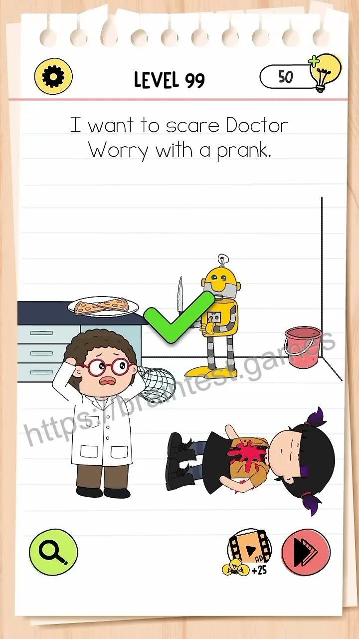 Brain Test Level 99 - Step 2