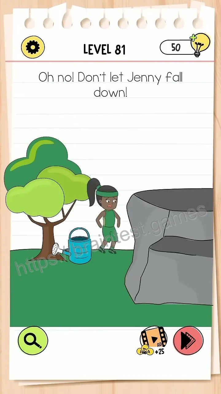 Brain Test Level 81 - Step 1