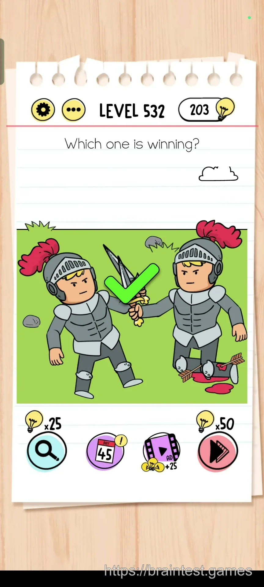 Brain Test Level 532 - Step 2