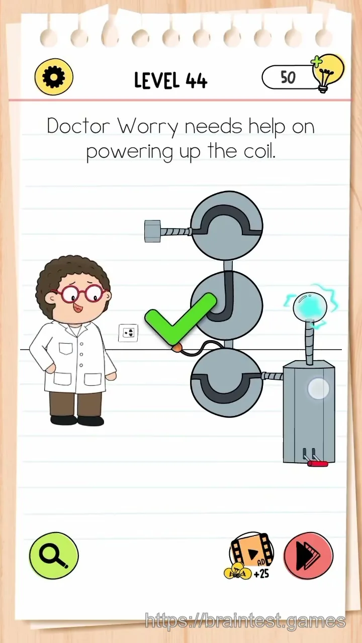 Brain Test Level 44 - Step 2