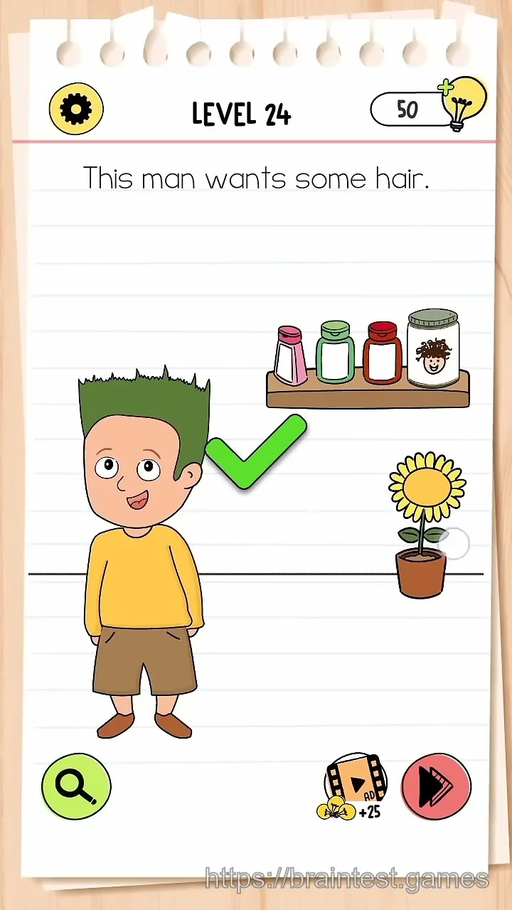 Brain Test Level 24 - Step 2