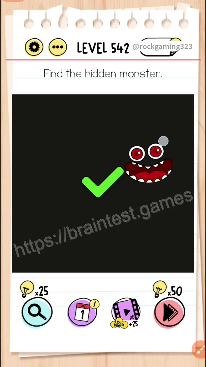 Brain Test Level 542 - Step 2