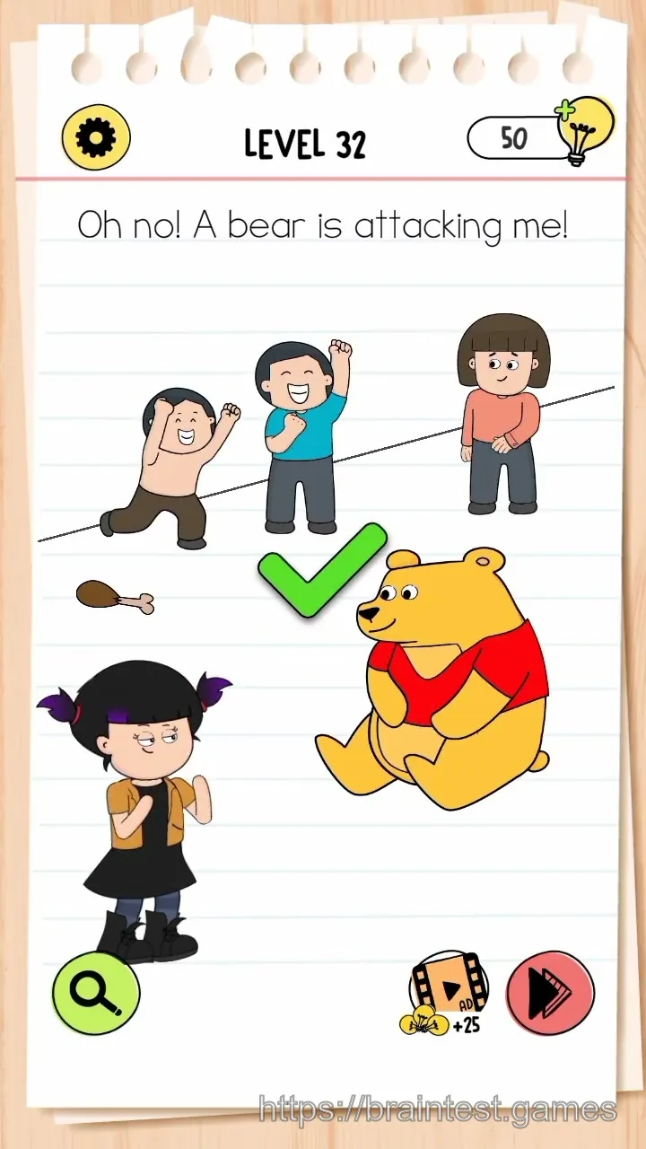 Brain Test Level 32 - Step 2
