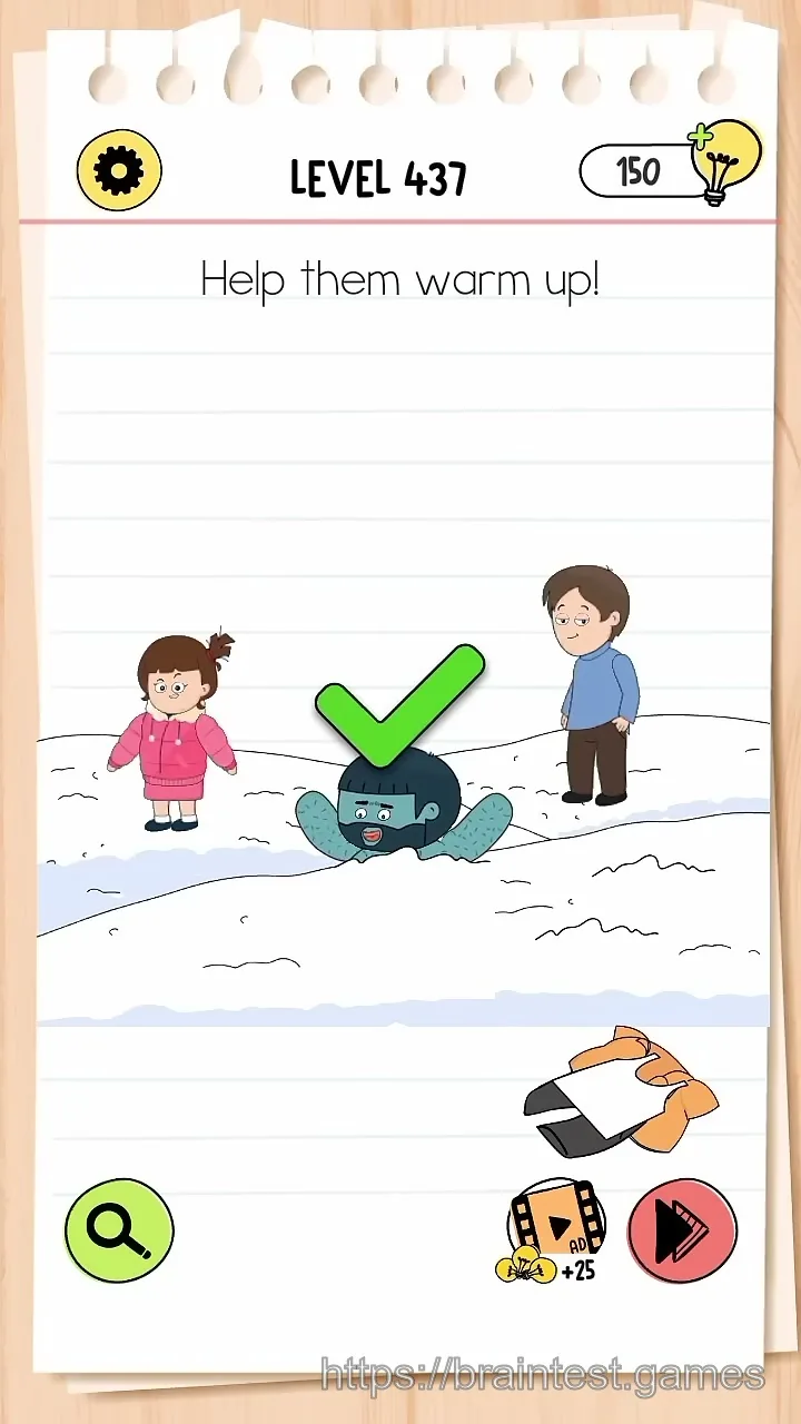 Brain Test Level 437 - Step 2
