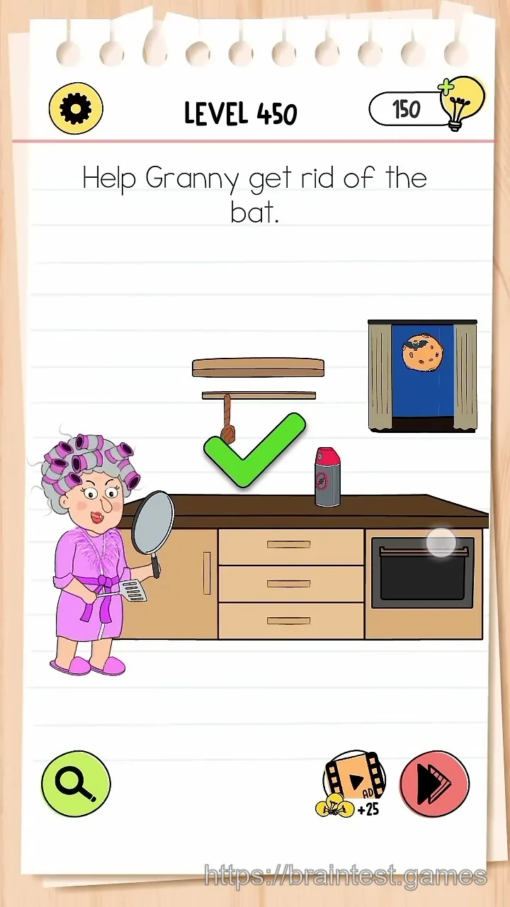 Brain Test Level 450 - Step 2