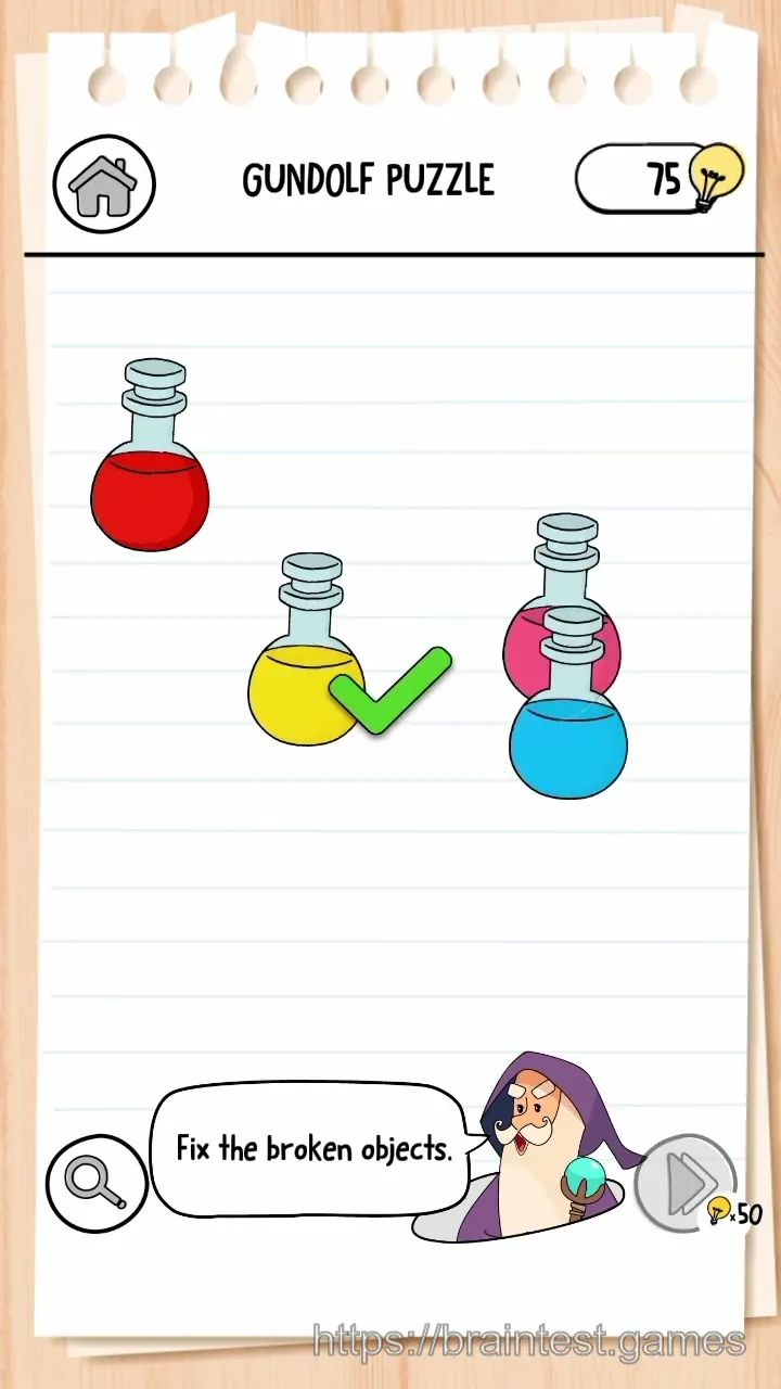 Brain Test Level 14 - Step 2