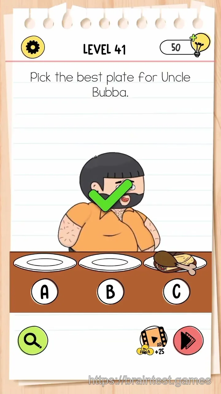 Brain Test Level 41 - Step 2