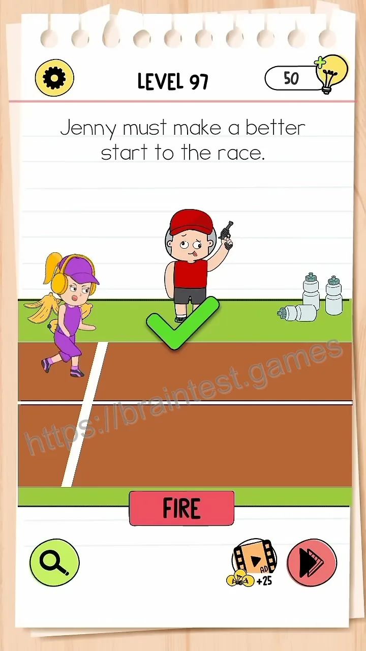 Brain Test Level 97 - Step 2