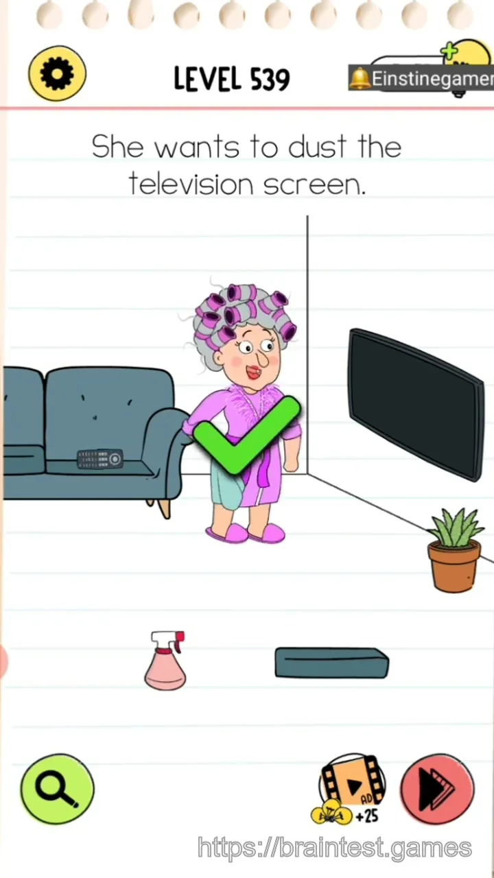 Brain Test Level 539 - Step 2