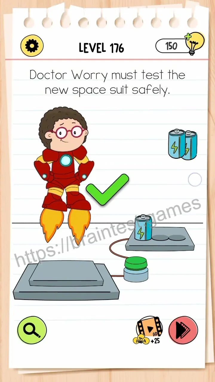 Brain Test Level 176 - Step 2