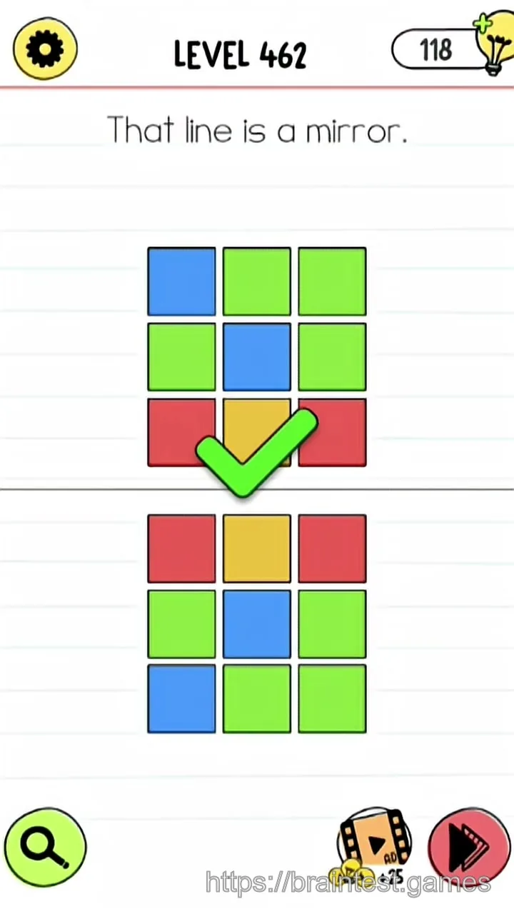 Brain Test Level 462 - Step 2