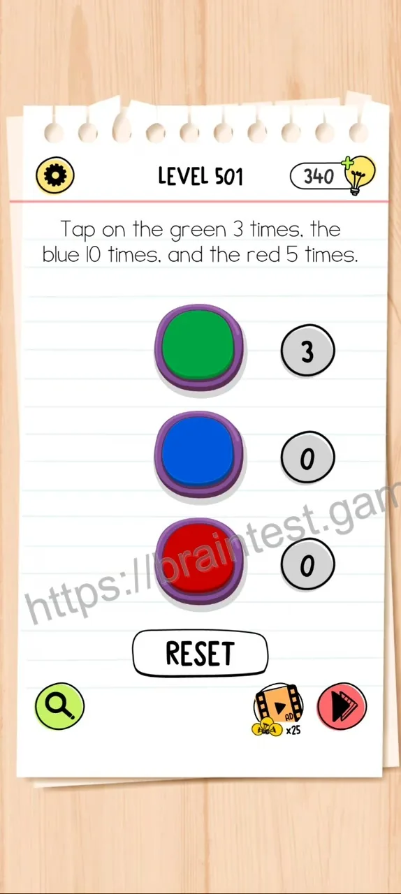 Brain Test Level 501
