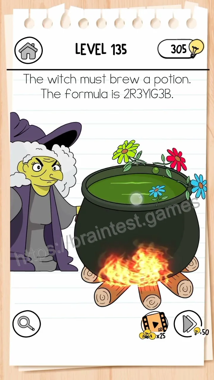 Brain Test Level 135