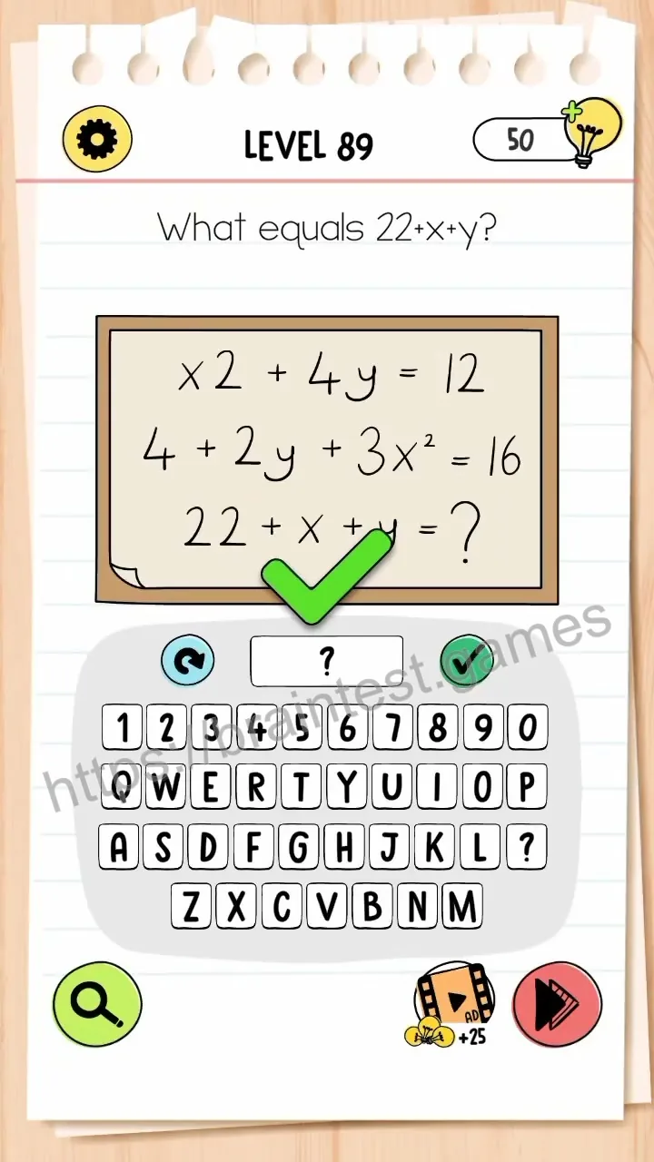 Brain Test Level 89 - Step 2