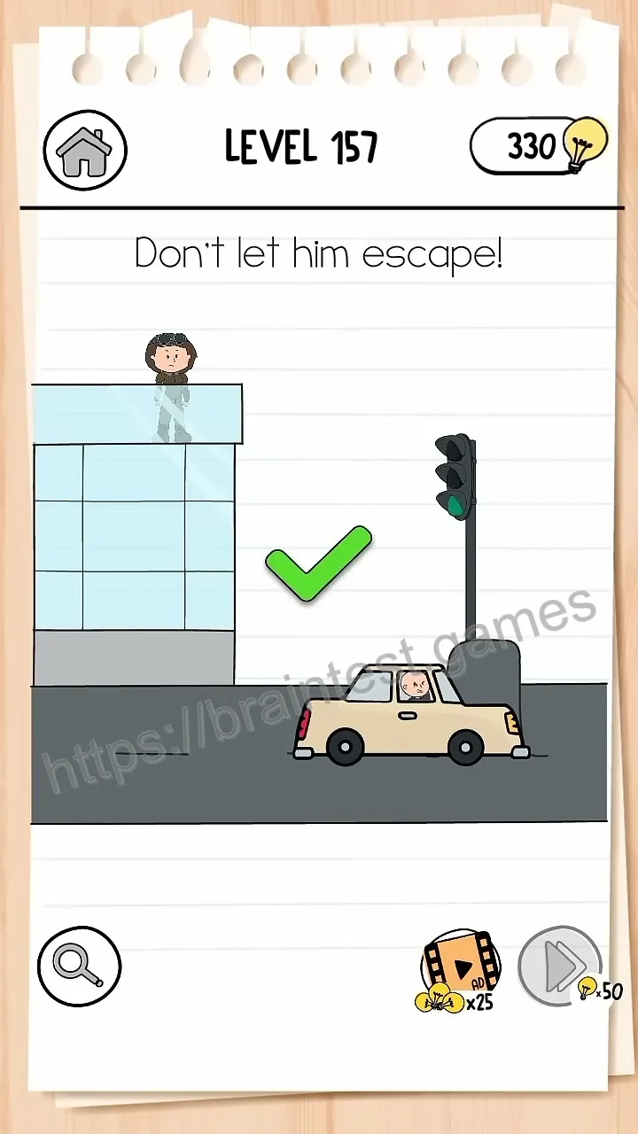 Brain Test Level 157 - Step 2
