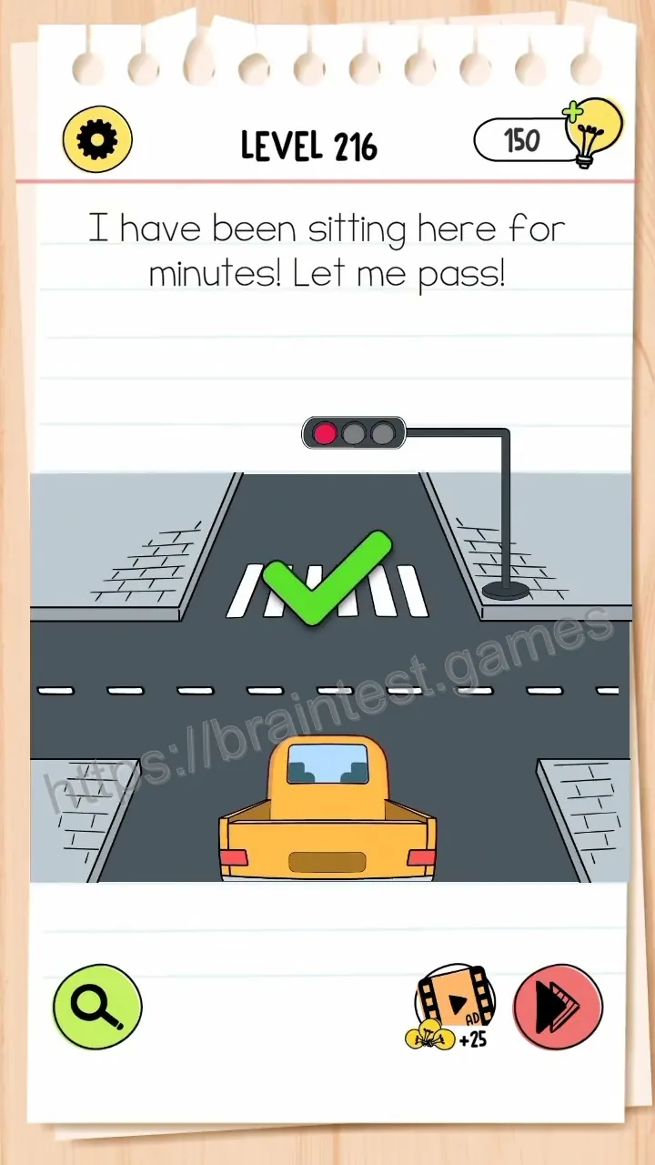 Brain Test Level 216 - Step 2