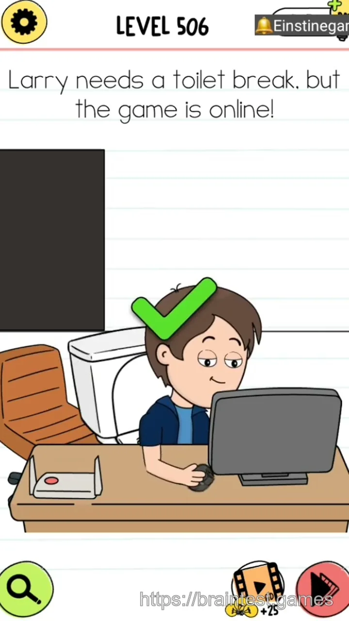Brain Test Level 506 - Step 2