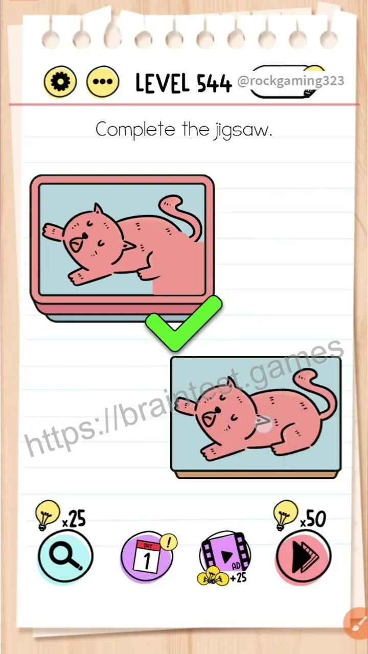 Brain Test Level 544 - Step 2