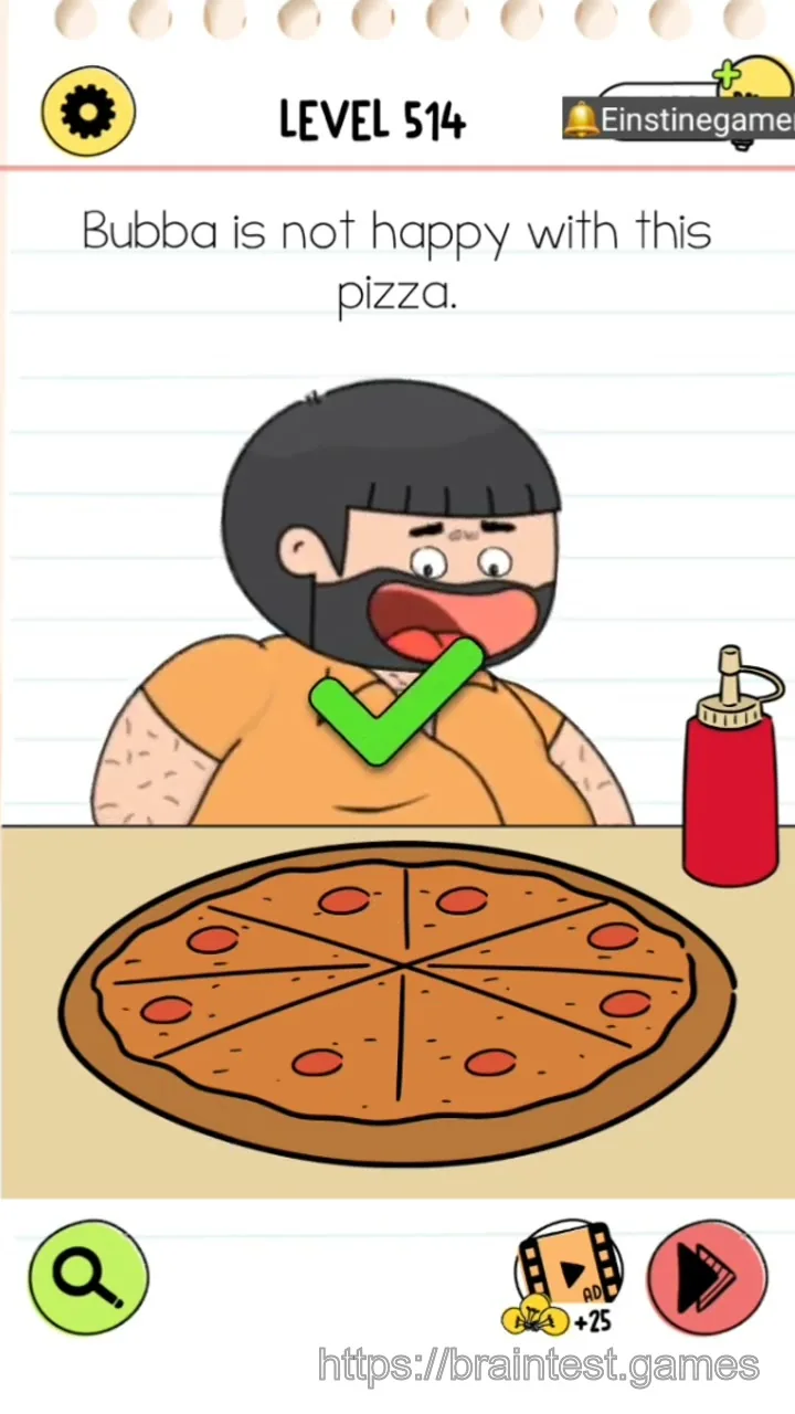 Brain Test Level 514 - Step 2