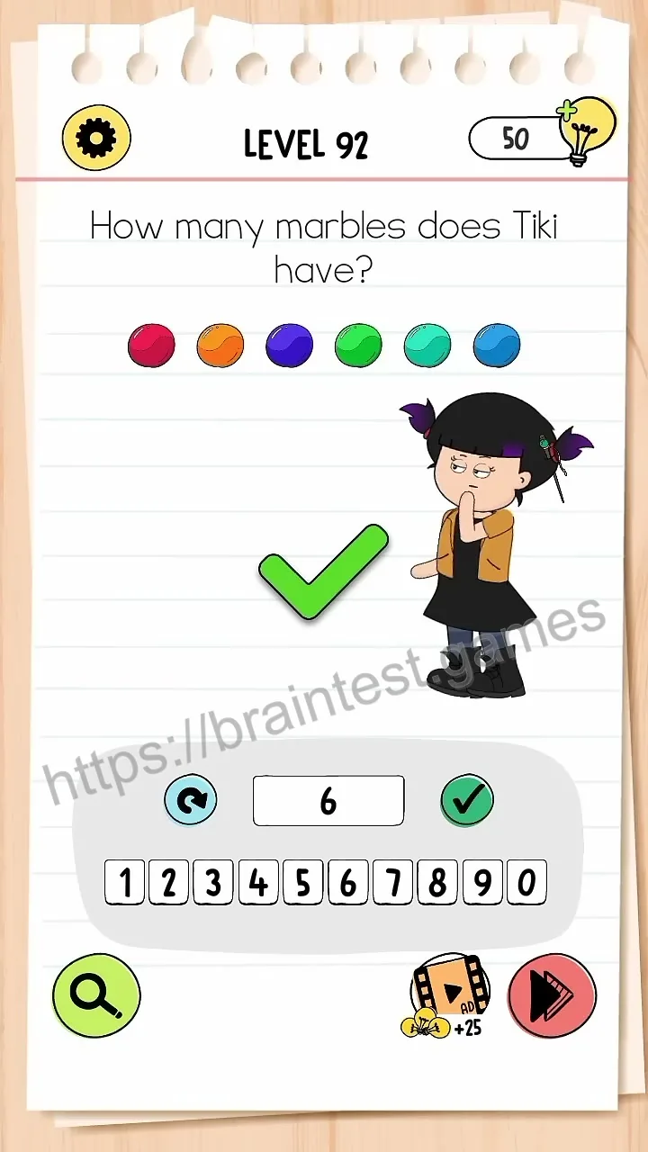 Brain Test Level 92 - Step 2
