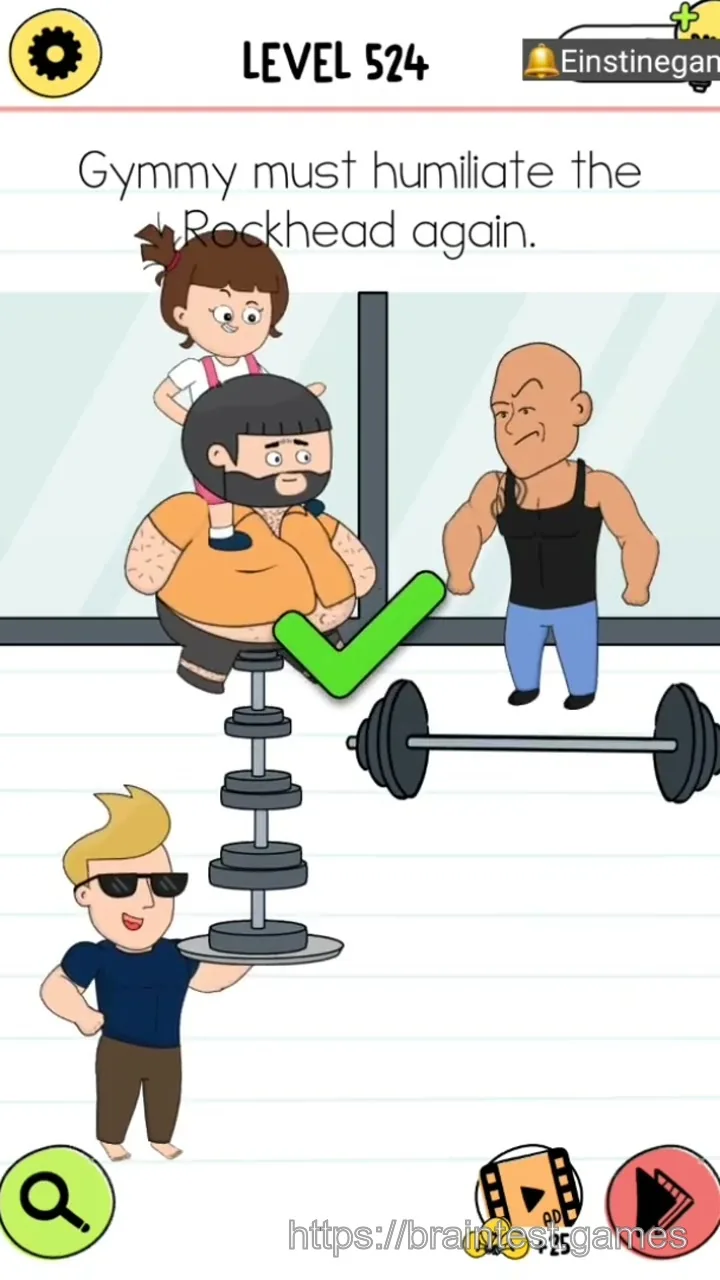 Brain Test Level 524 - Step 2