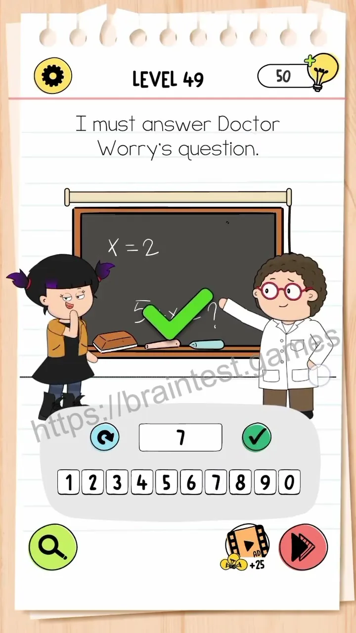 Brain Test Level 49 - Step 2