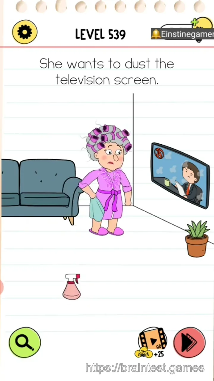 Brain Test Level 539 - Step 1