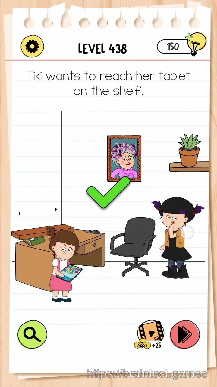 Brain Test Level 438 - Step 2
