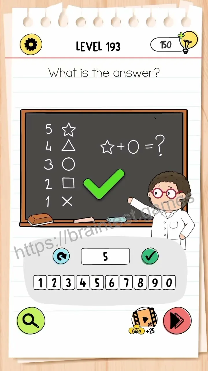 Brain Test Level 193 - Step 2