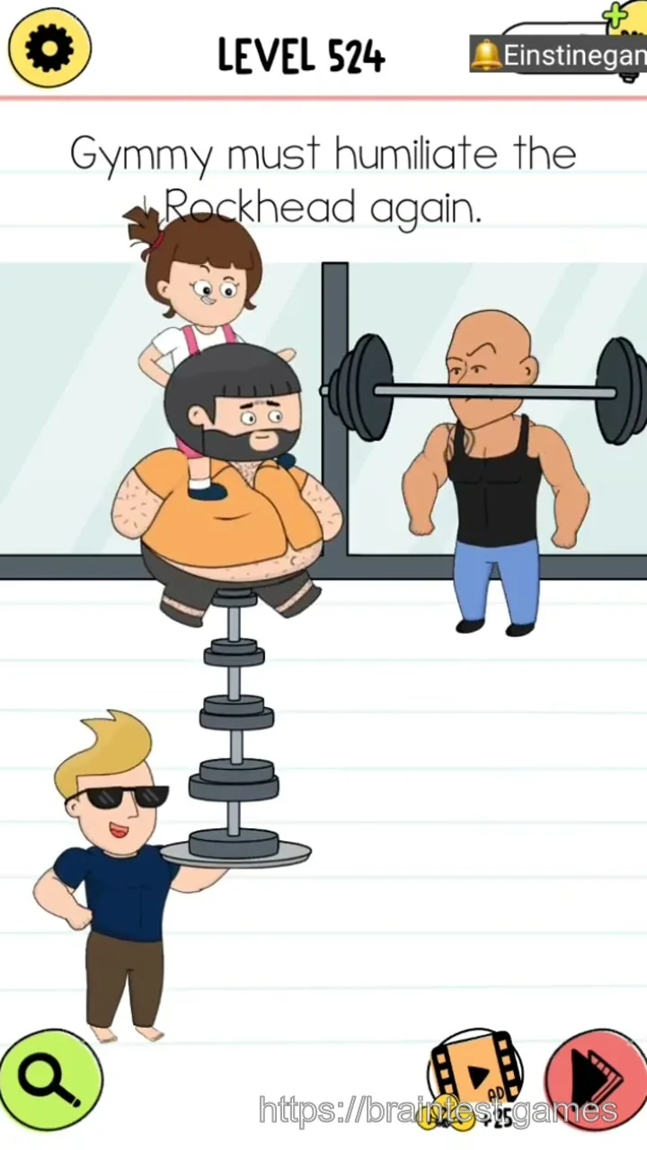 Brain Test Level 524 - Step 1