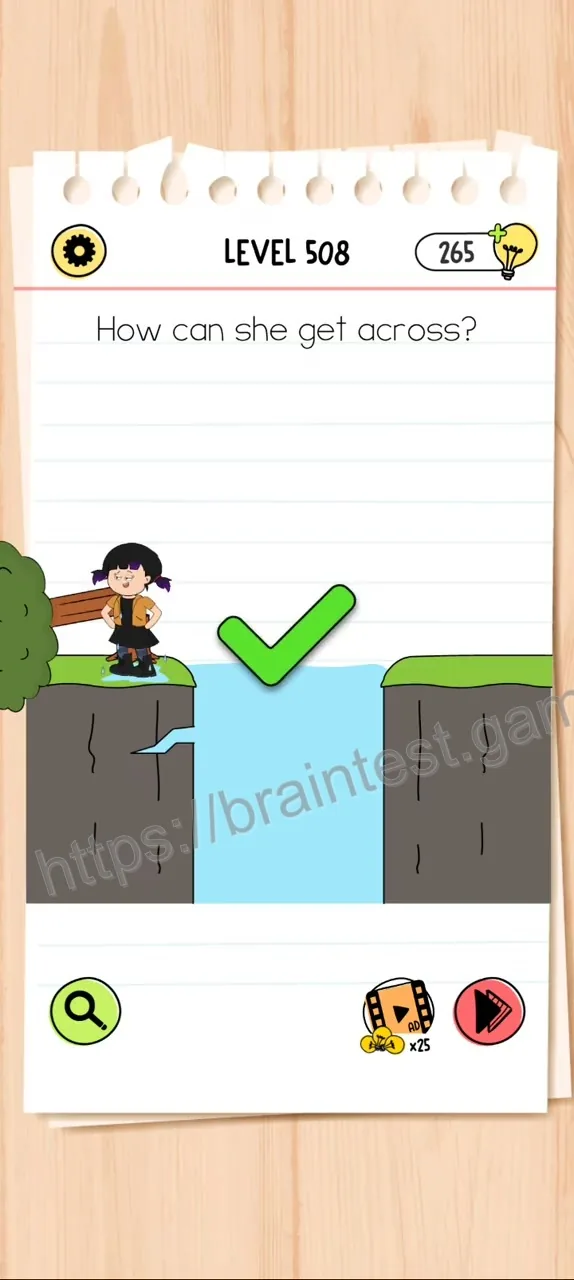 Brain Test Level 508 - Step 2