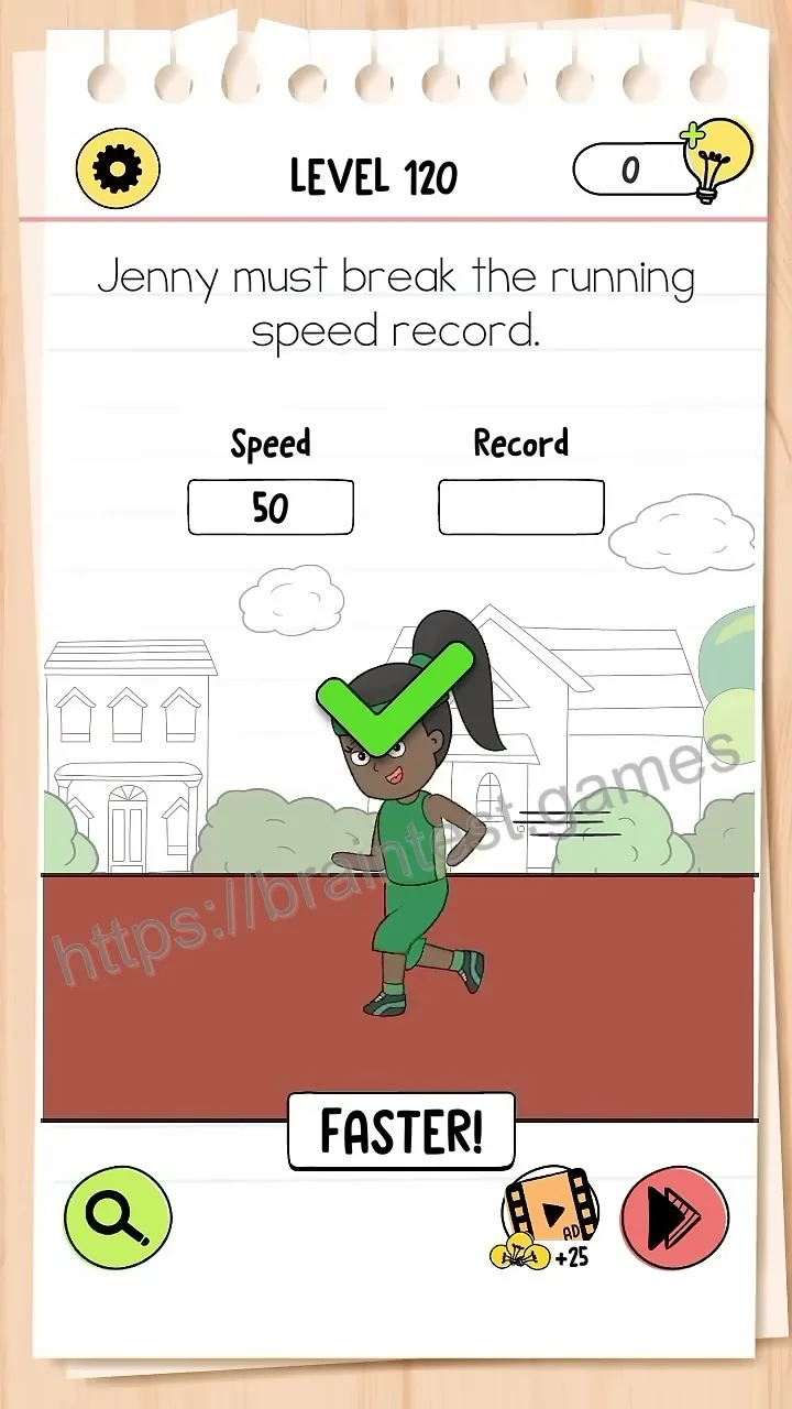 Brain Test Level 120 - Step 2