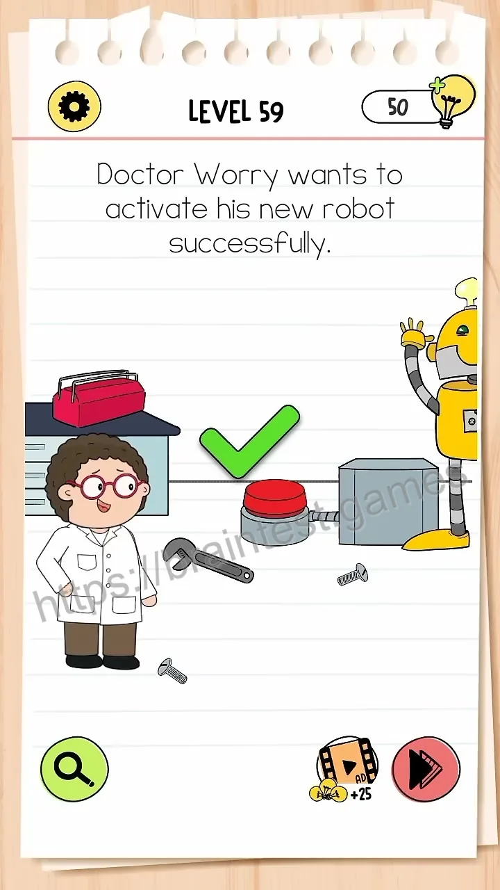 Brain Test Level 59 - Step 2
