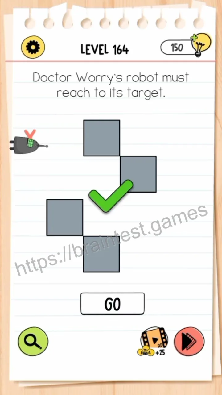 Brain Test Level 164 - Step 2