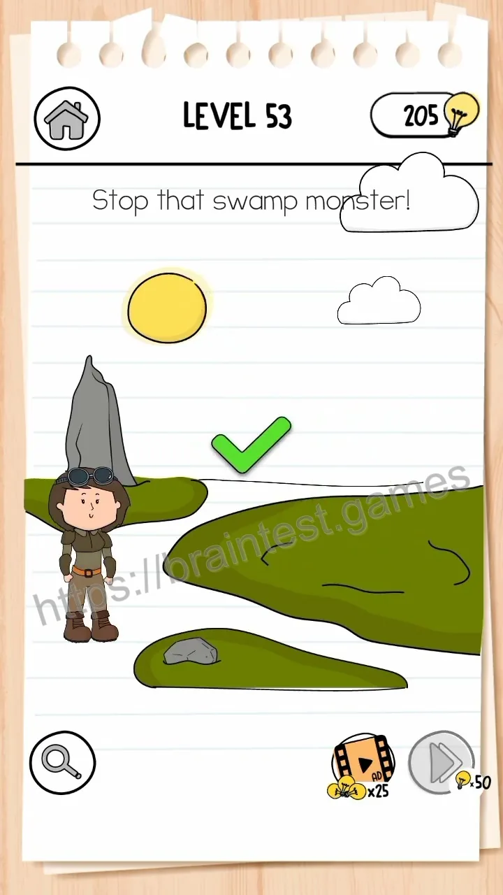 Brain Test Level 53 - Step 2