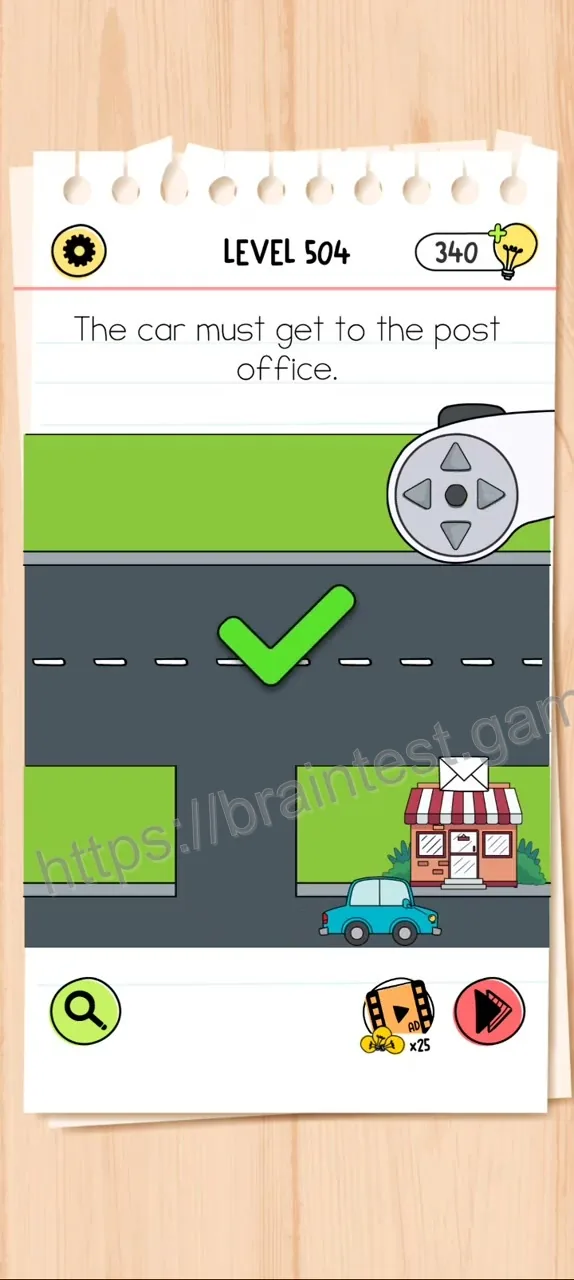 Brain Test Level 504 - Step 2
